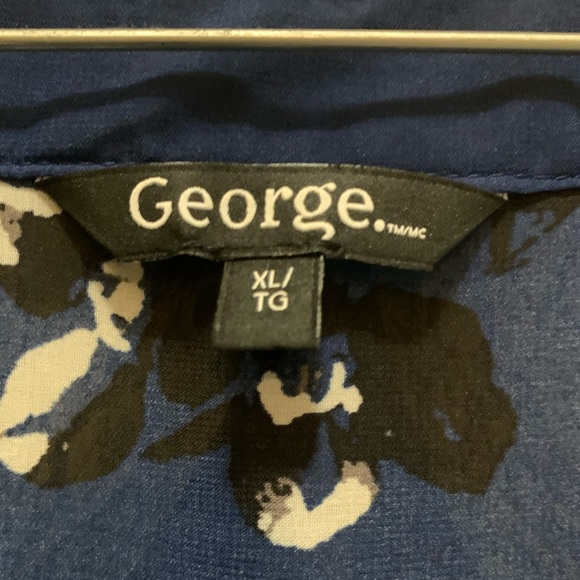 Sheer Button Down Blouse - Picture 4 of 6